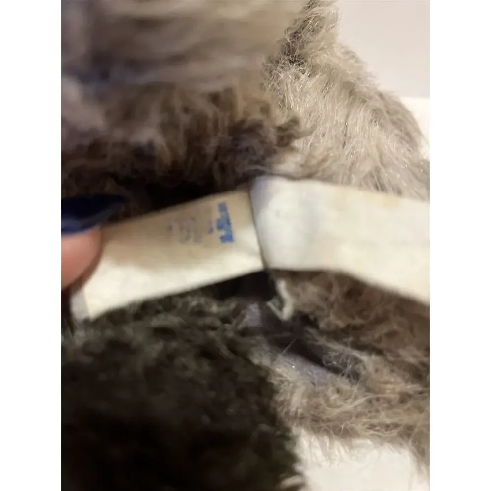 Vintage 1976 Furry Folk Plush Raccoon Hand Puppet - Needs Beautician - Picture 4 of 4